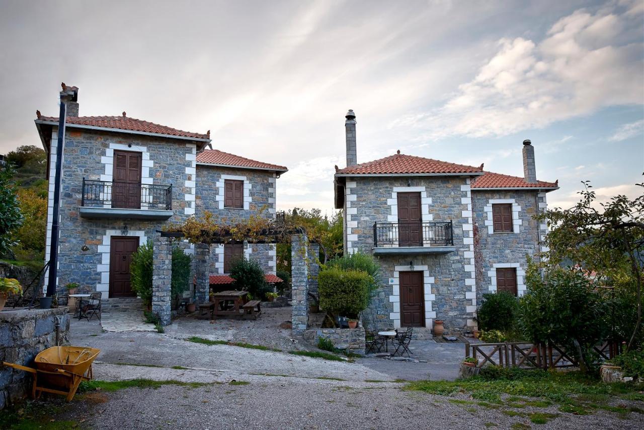Malevos Traditional Houses Ájosz Pétrosz Kültér fotó