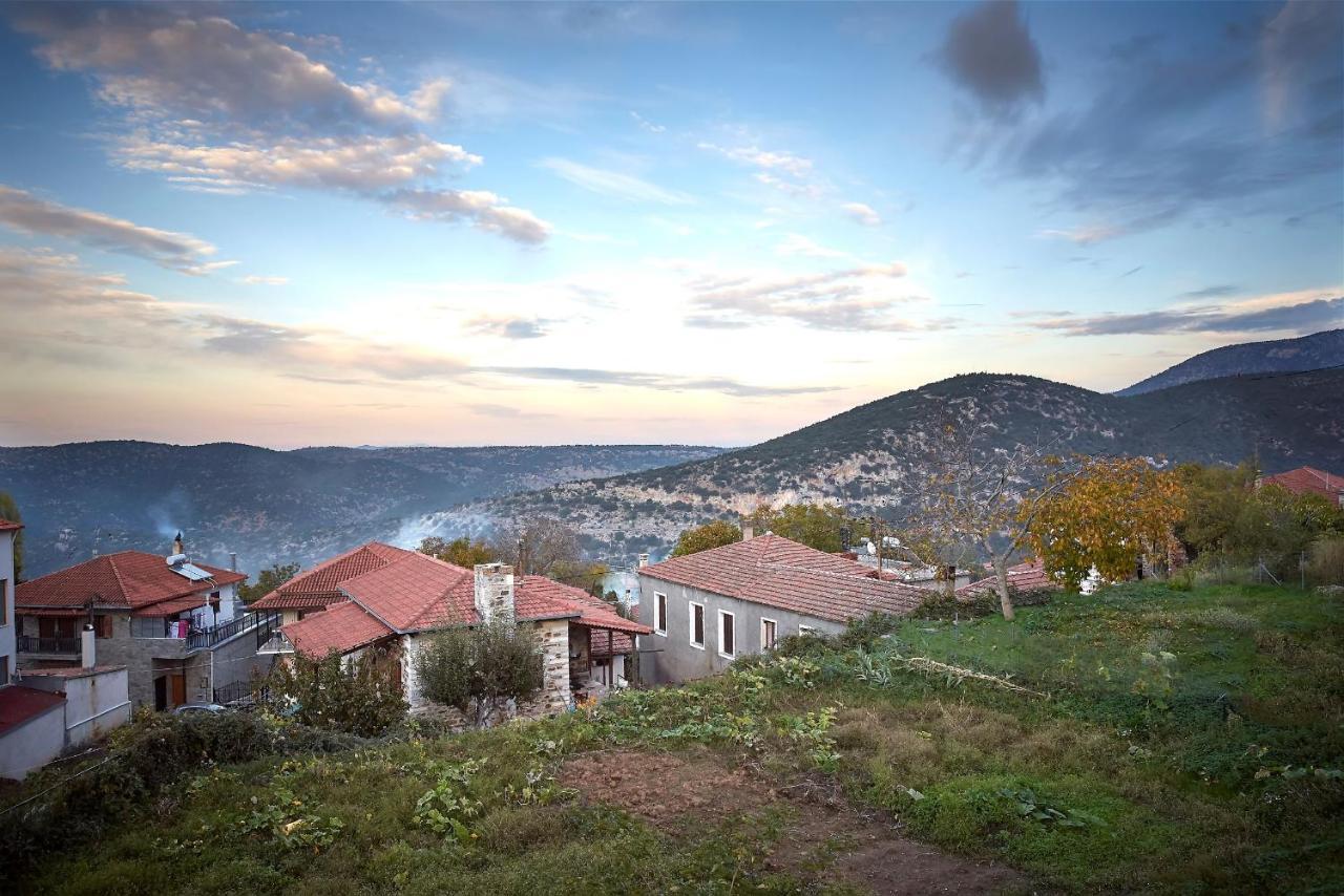 Malevos Traditional Houses Ájosz Pétrosz Kültér fotó