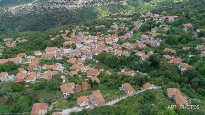 Malevos Traditional Houses Ájosz Pétrosz Kültér fotó