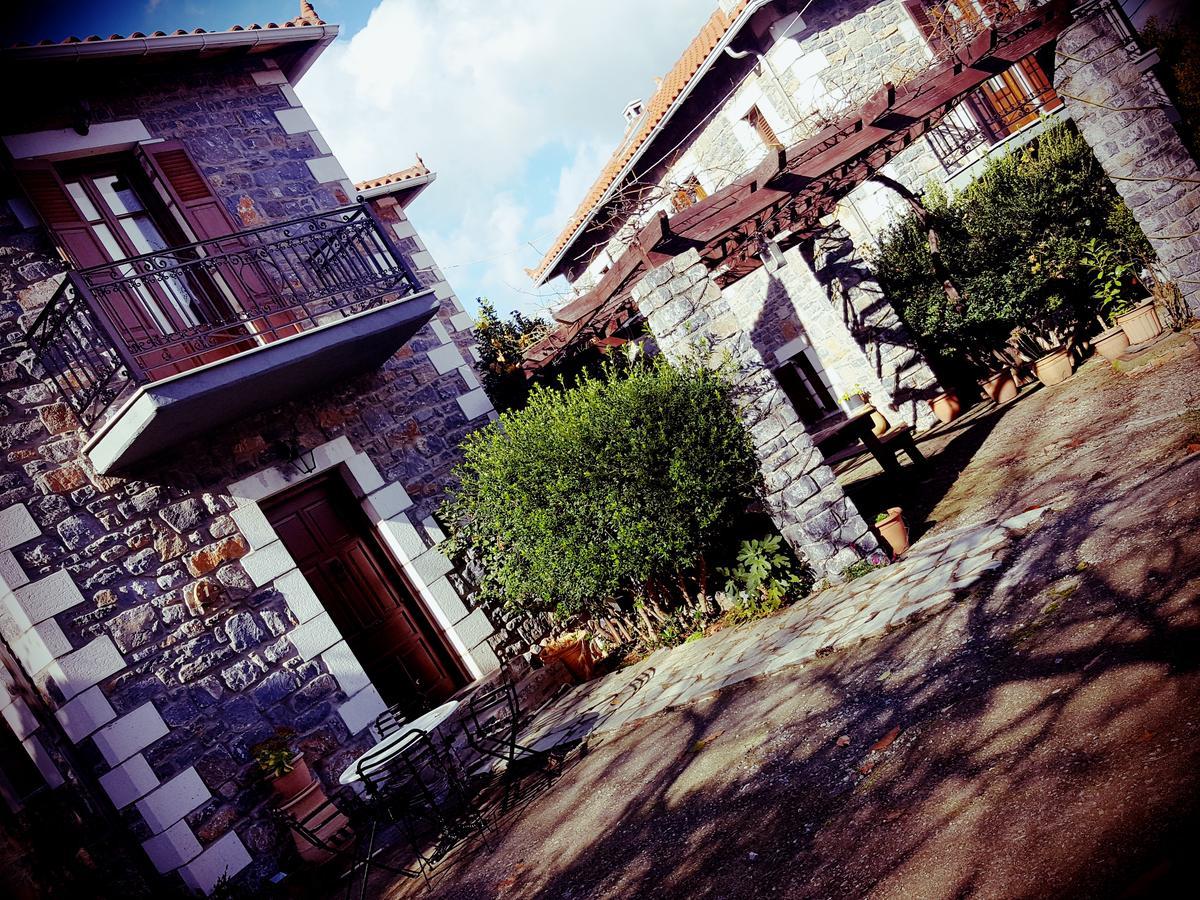 Malevos Traditional Houses Ájosz Pétrosz Kültér fotó