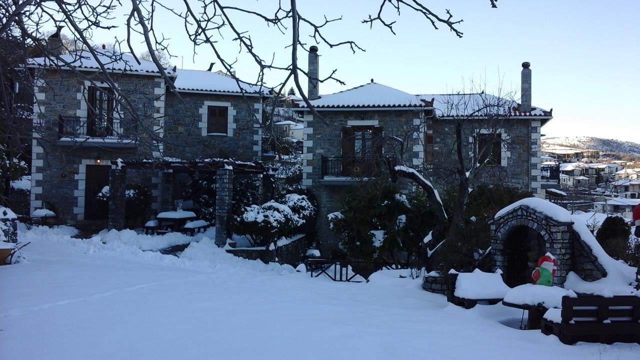 Malevos Traditional Houses Ájosz Pétrosz Kültér fotó